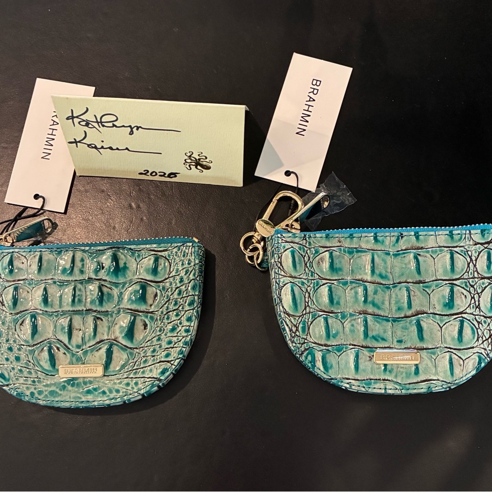 Brahmin Britt in “Mineral Blue” NWT 2 available your choice.